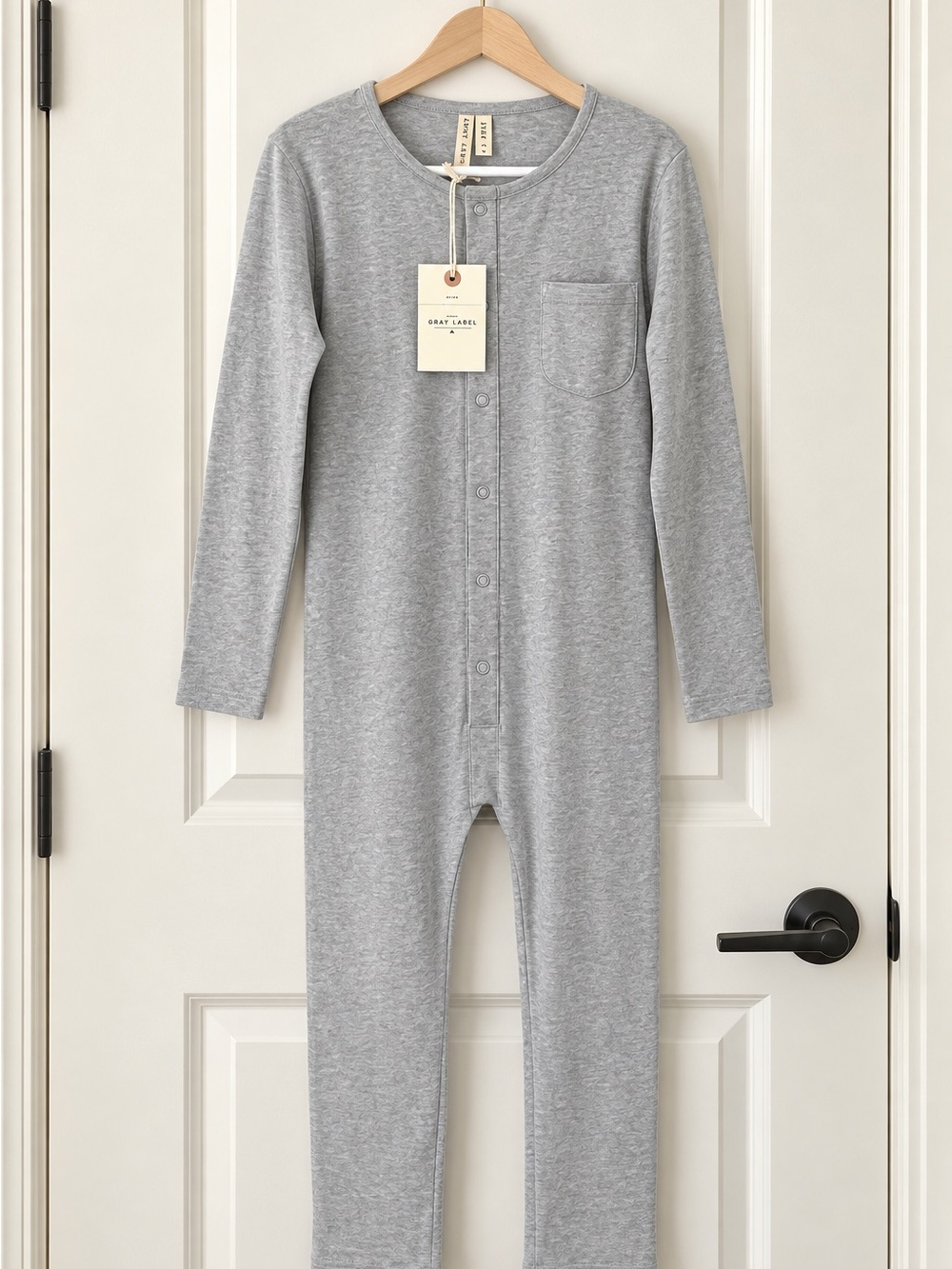 Gray Label Kids 3/4Y Organic Cotton Gray Jumpsuit One Piece NWT